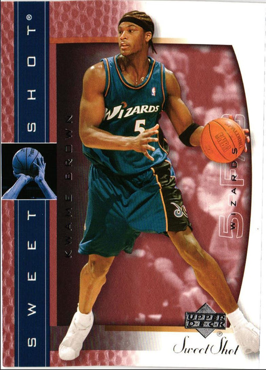 2003 Upper Deck Sweet Shot Kwame Brown