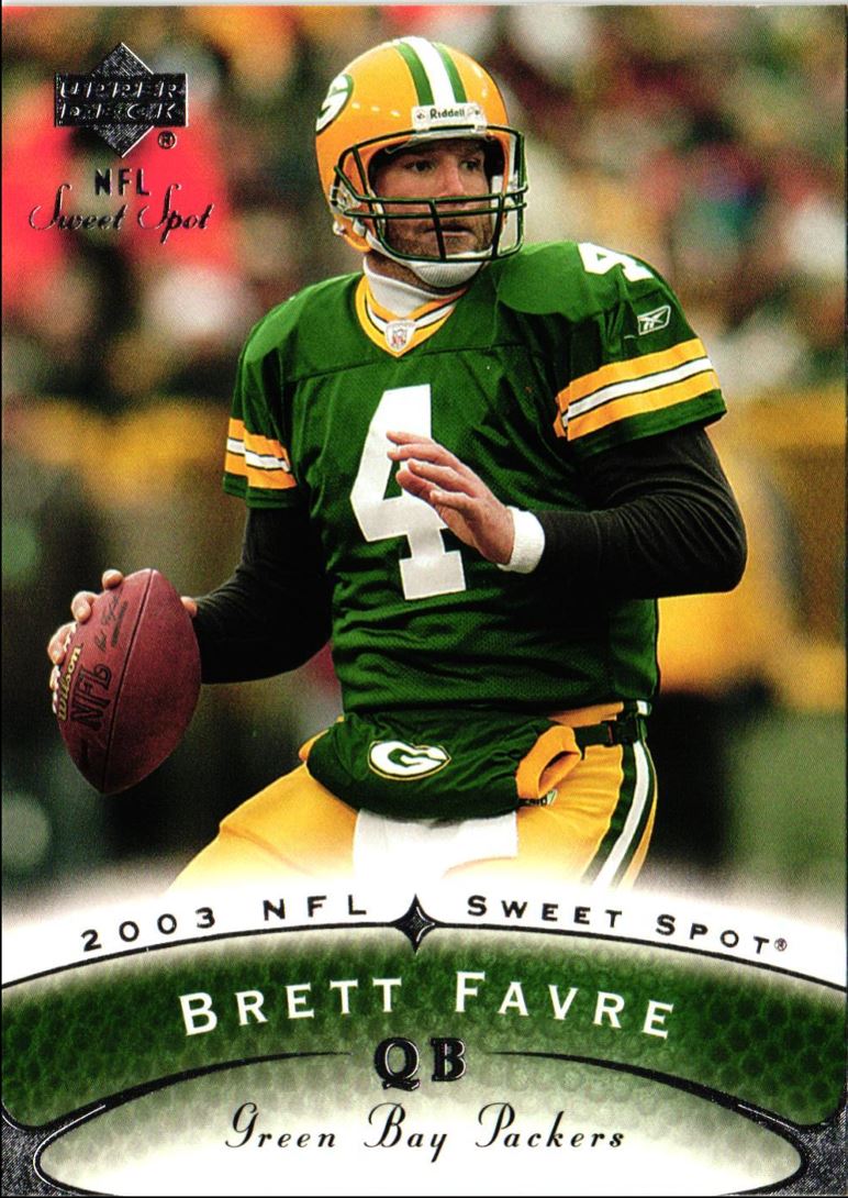 2003 Upper Deck Sweet Spot Brett Favre