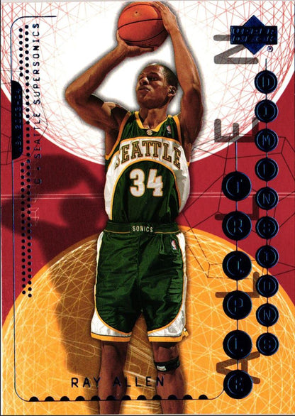 2003 Upper Deck Triple Dimensions Ray Allen