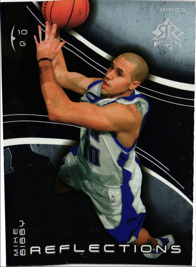 2003 Upper Deck Triple Dimensions Reflections Mike Bibby