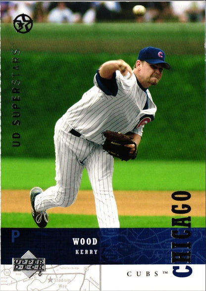 2003 Upper Deck UD superstars Kerry Wood