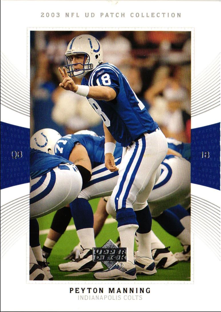 2003 Upper Deck Ultimate Collection Peyton Manning