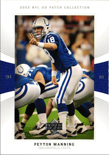 2003 Upper Deck Ultimate Collection Peyton Manning