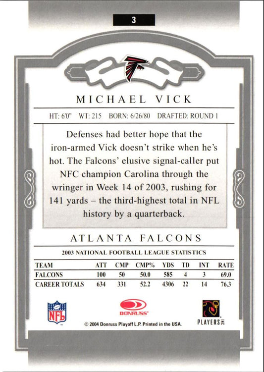 2004 Donruss Classics Michael Vick