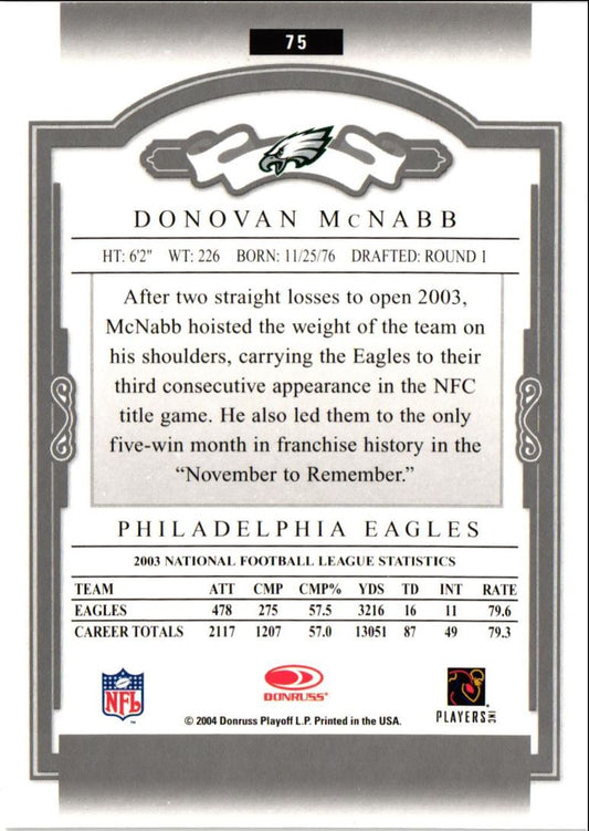 2004 Donruss Classics Donovan McNabb