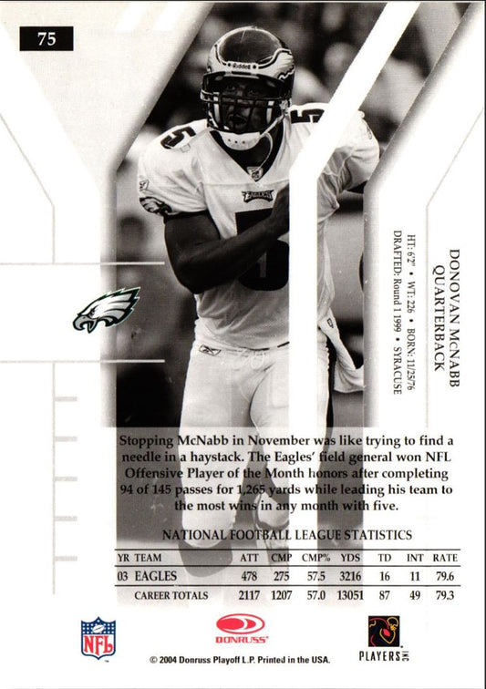 2004 Donruss Elite Donovan McNabb