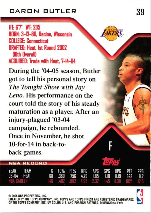 2004 Finest Caron Butler