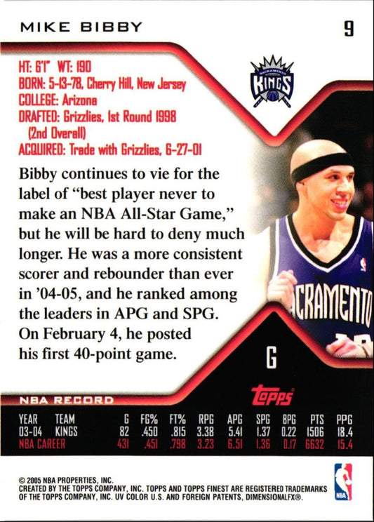 2004 Finest Mike Bibby