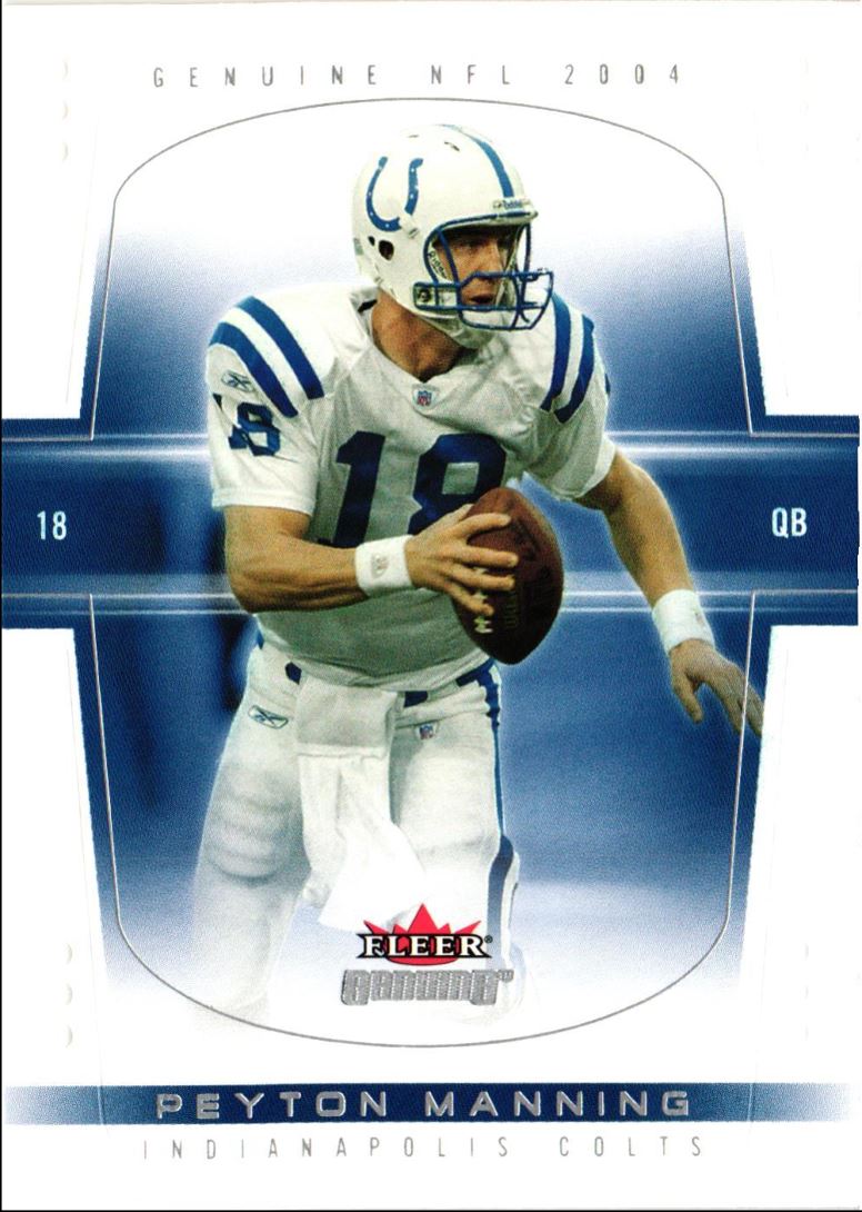 2004 Fleer Genuine Peyton Manning