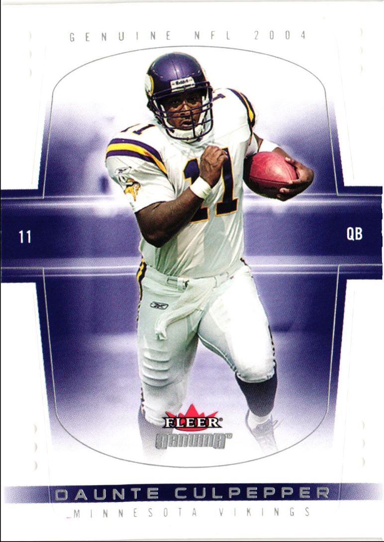 2004 Fleer Genuine Daunte Culpepper