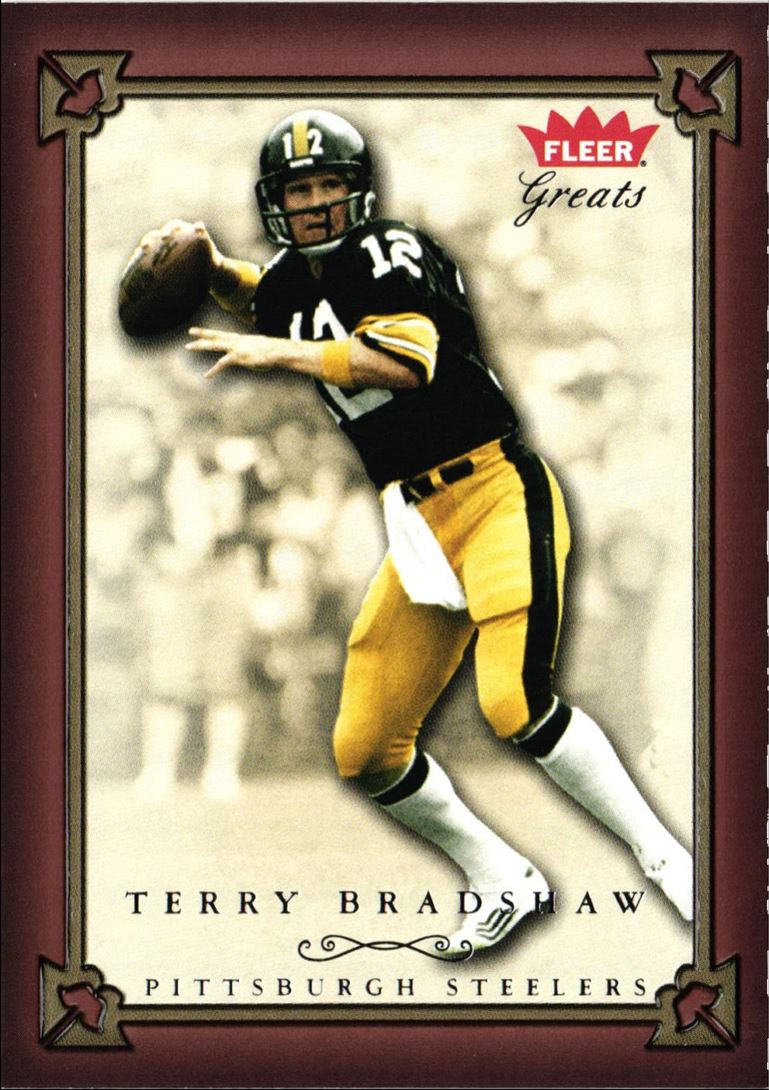 2004 Fleer Greats of the Game Terry Bradshaw