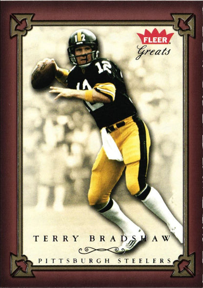 2004 Fleer Greats of the Game Terry Bradshaw