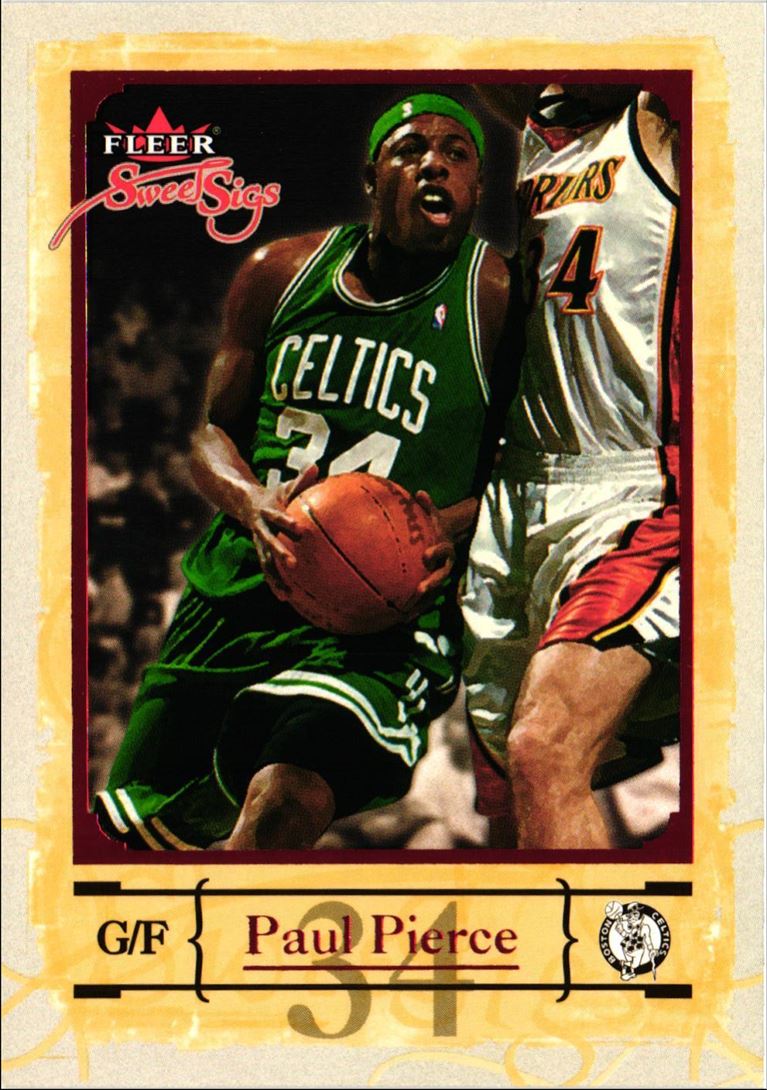 2004 Fleer Sweet Sigs Paul Pierce