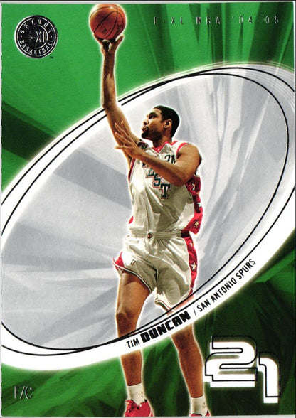 2004 SkyBox E-XL Tim Duncan