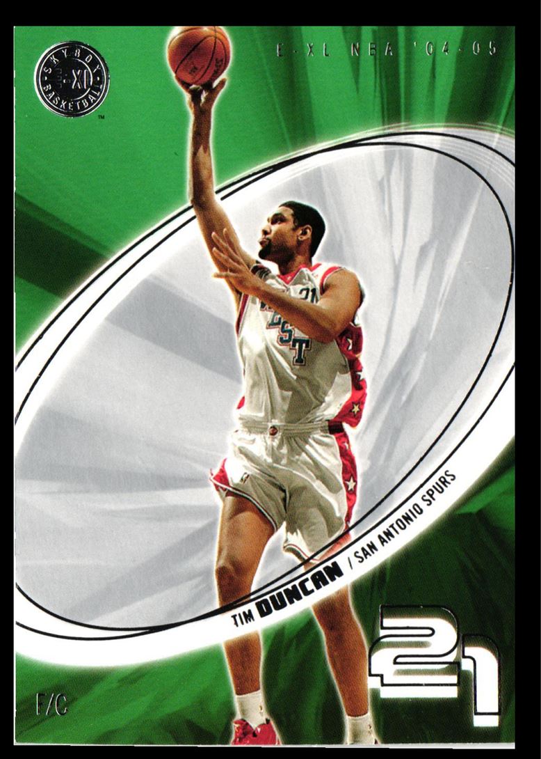 2004 SkyBox E-XL Tim Duncan