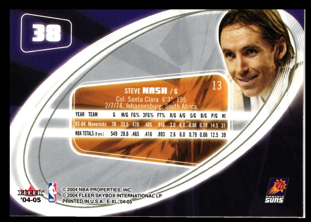 2004 SkyBox E-XL Steve Nash