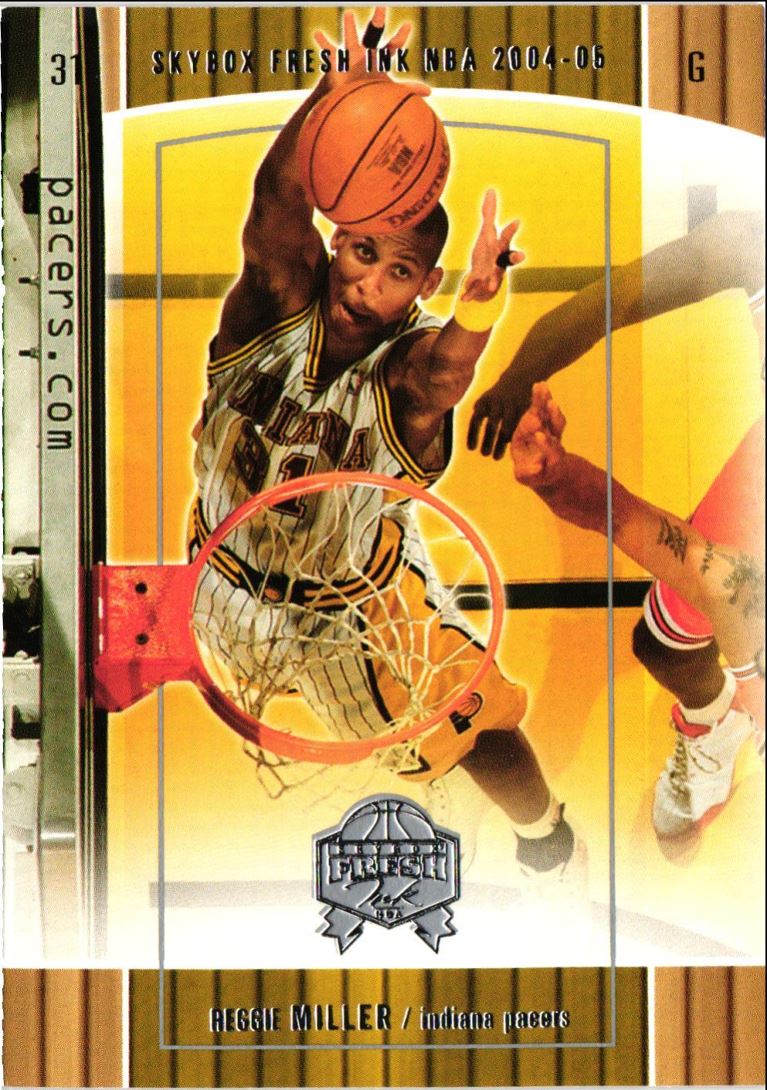 2004 Skybox Fresh Ink Reggie Miller