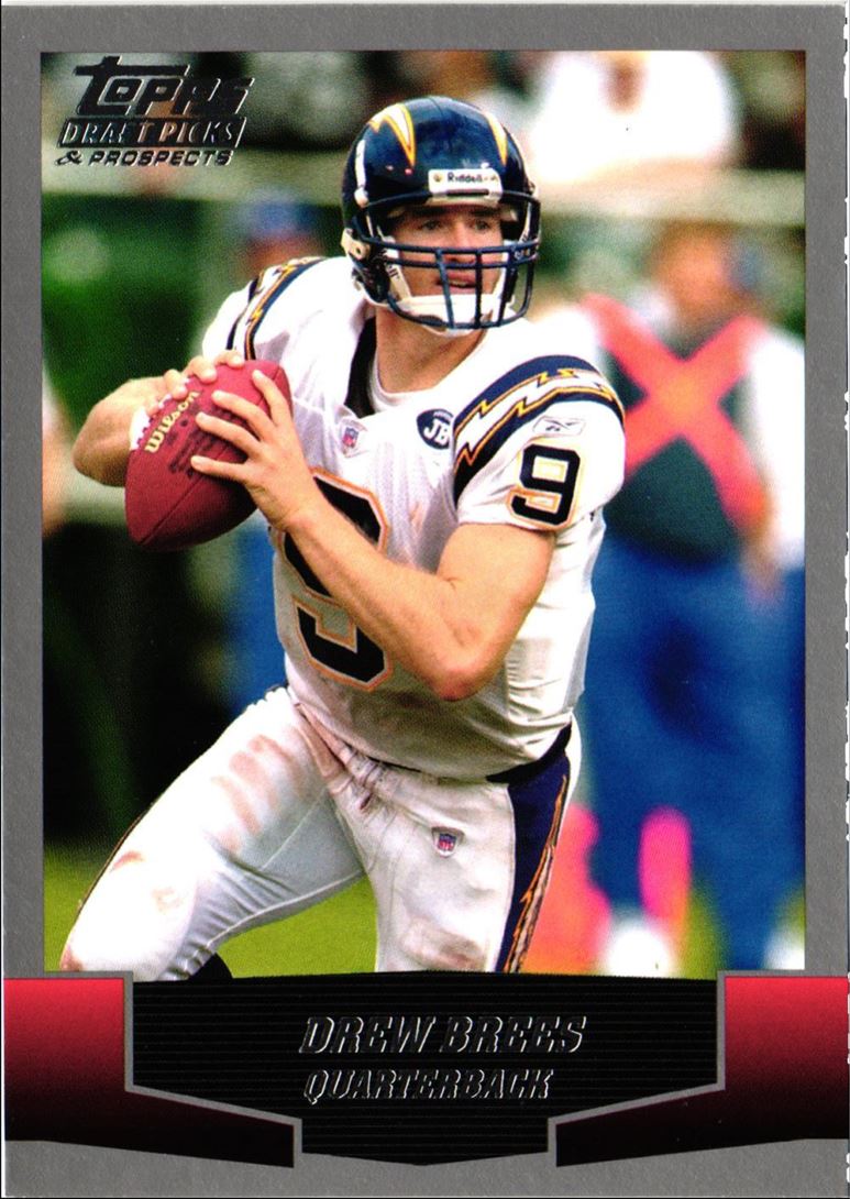 2004 Topps Draft Picks & Prospects Drew Brees