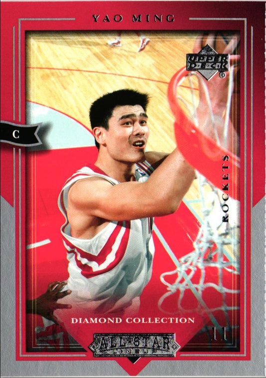 2004 Upper Deck All-Star Lineup Yao Ming