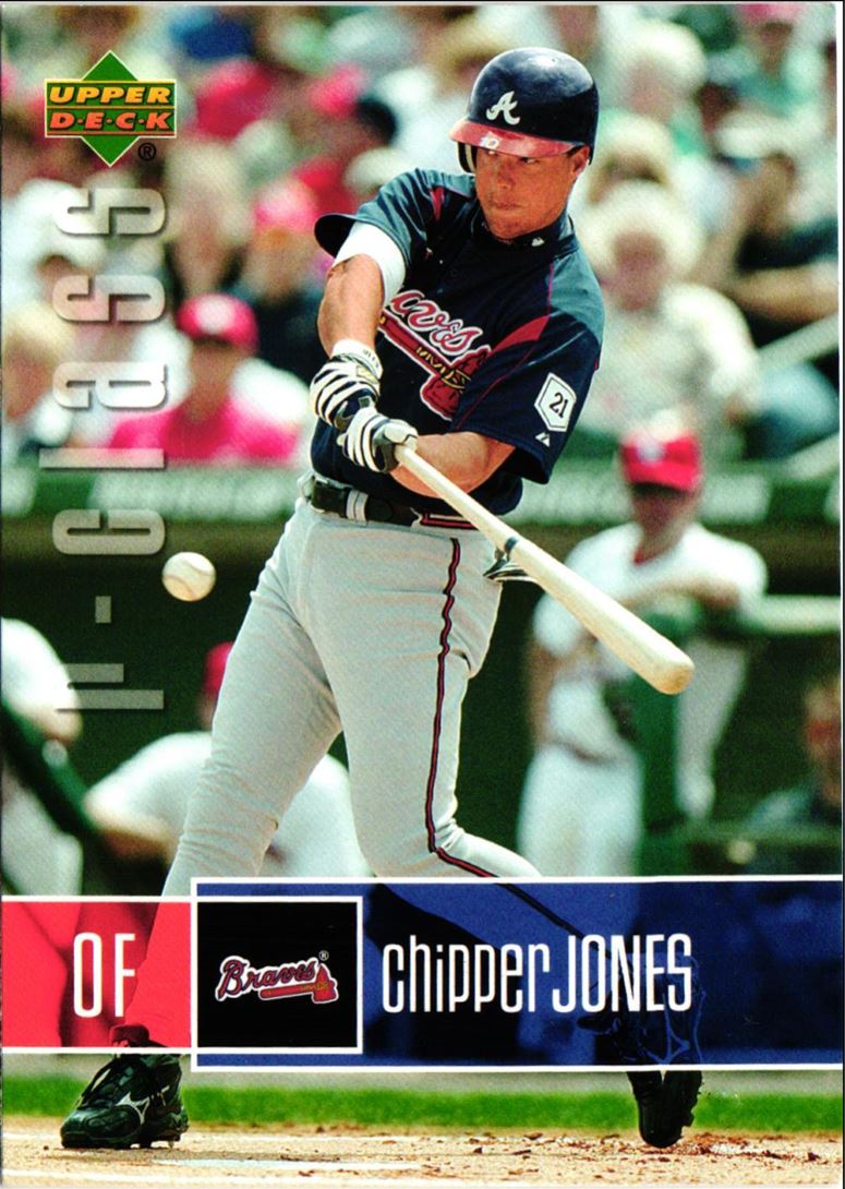 2004 Upper Deck r-class Chipper Jones