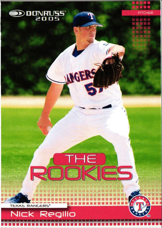 2005 Donruss The Rookies Nick Regilio