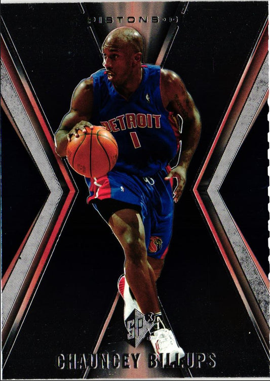 2005 SPx Chauncey Billups