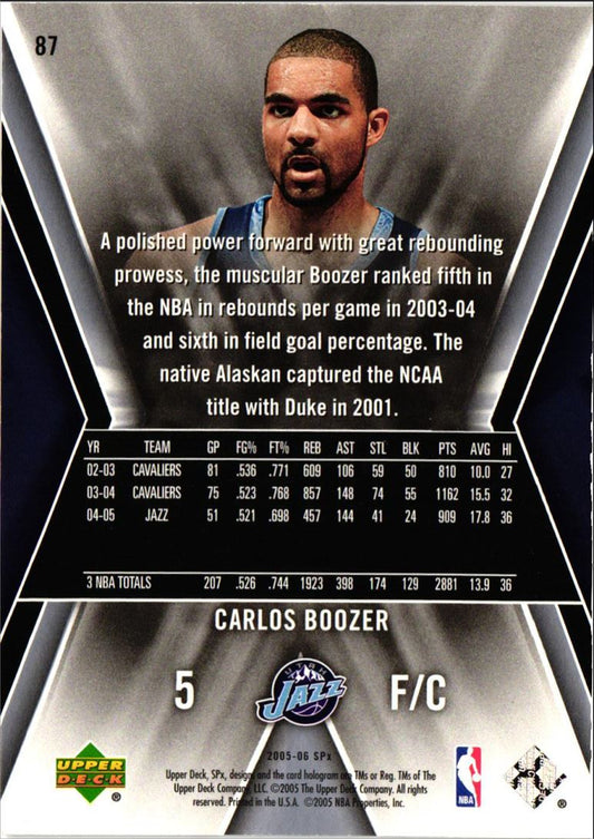 2005 SPx Carlos Boozer