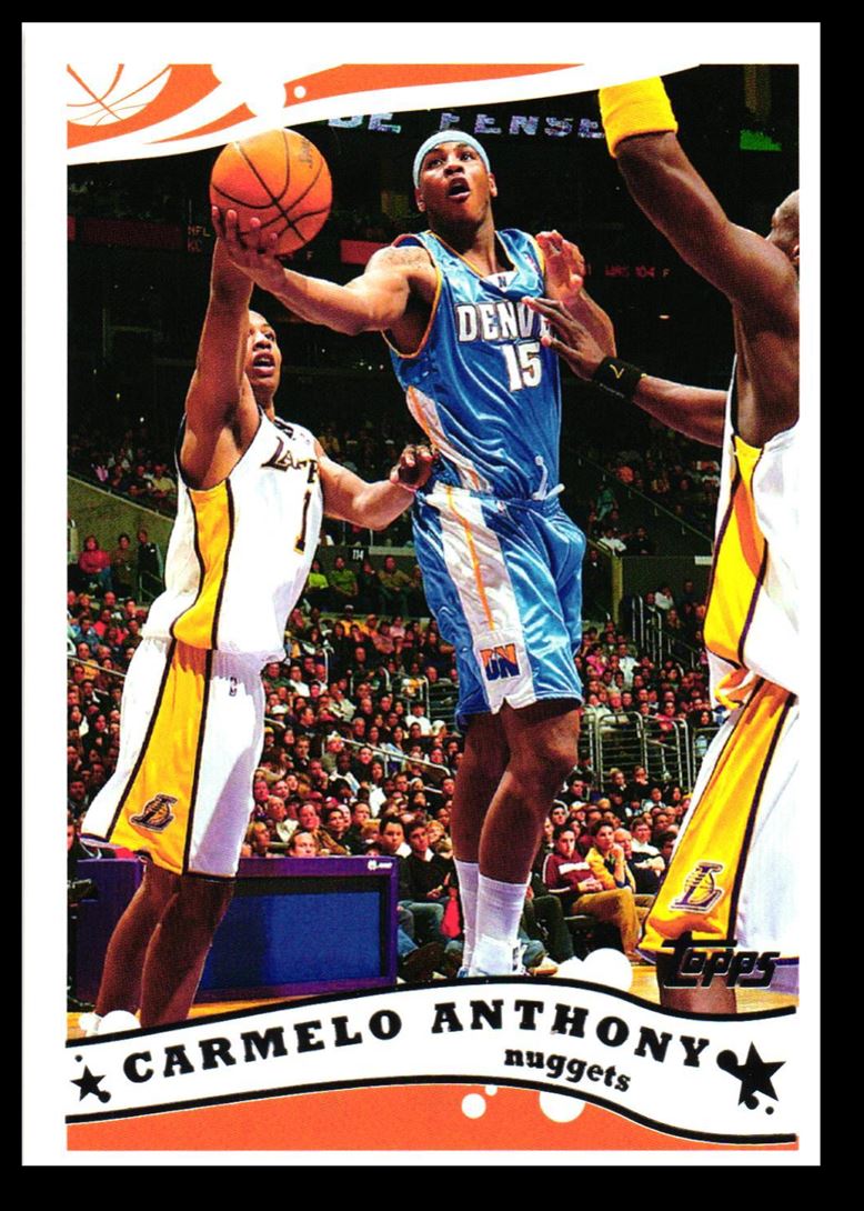 2005 Topps Carmelo Anthony