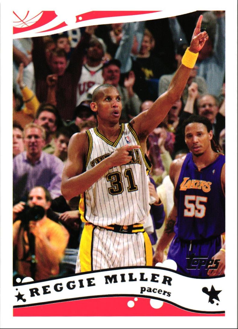 2005 Topps Reggie Miller