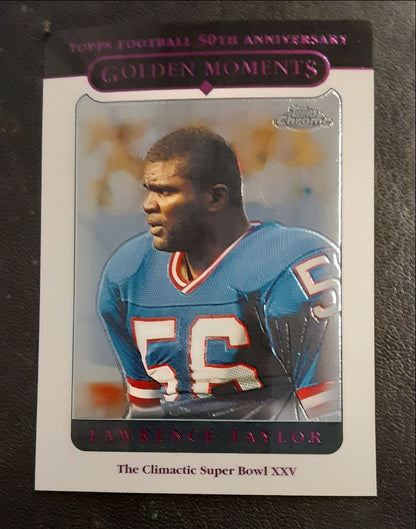 2005 Topps Chrome Lawrence Taylor