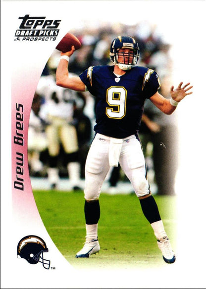 2005 Topps Draft Picks & Prospects Drew Brees