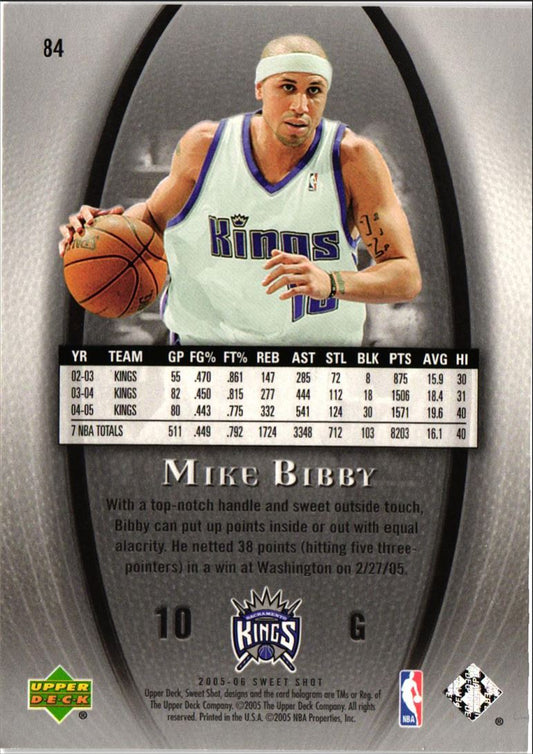 2005 Upper Deck Sweet Shot Mike Bibby