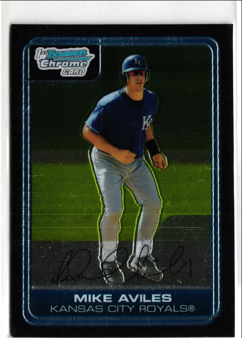 2006 Bowman Chrome Prospects Mike Aviles