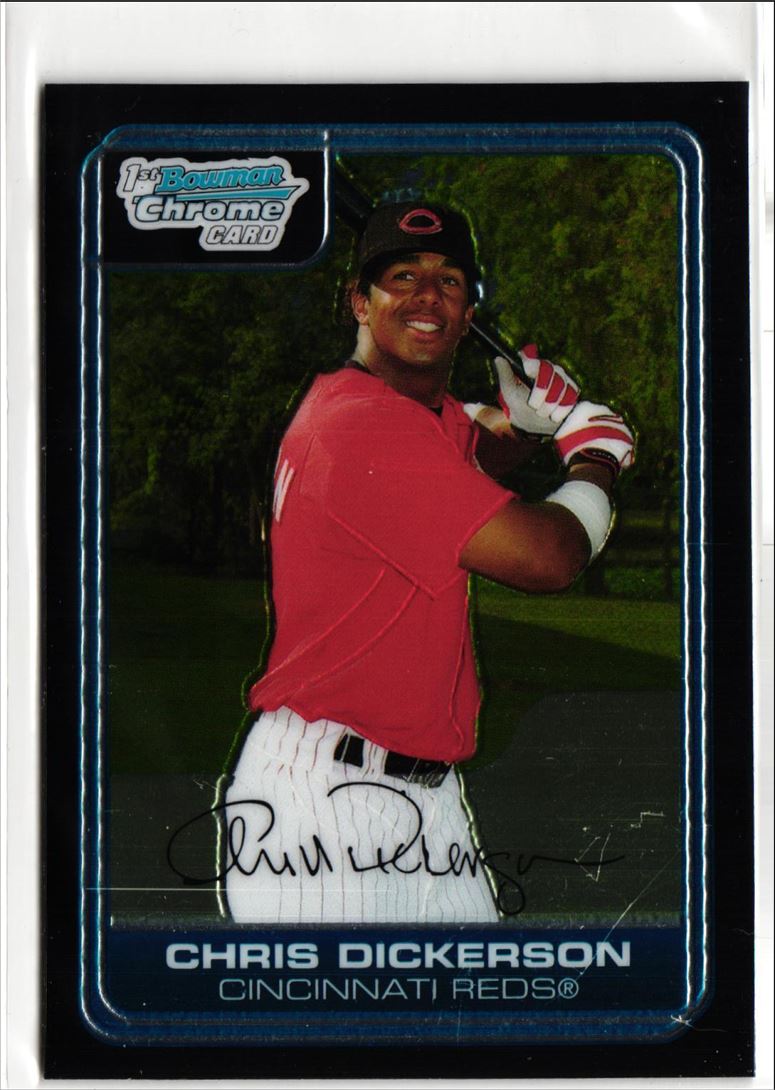 2006 Bowman Chrome Prospects Chris Dickerson