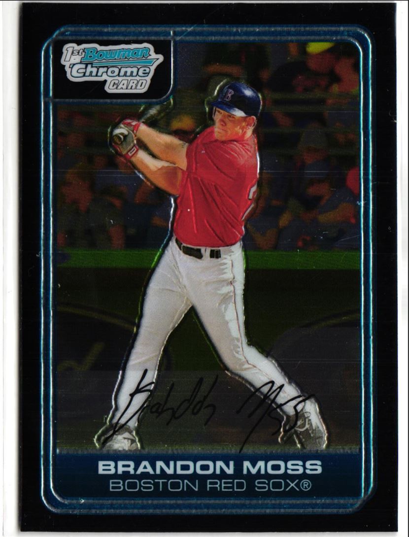 2006 Bowman Chrome Prospects Brandon Moss