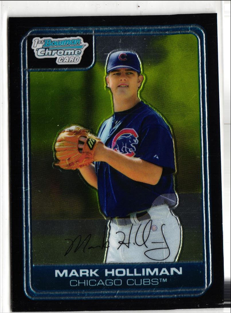 2006 Bowman Chrome Prospects Mark Holliman