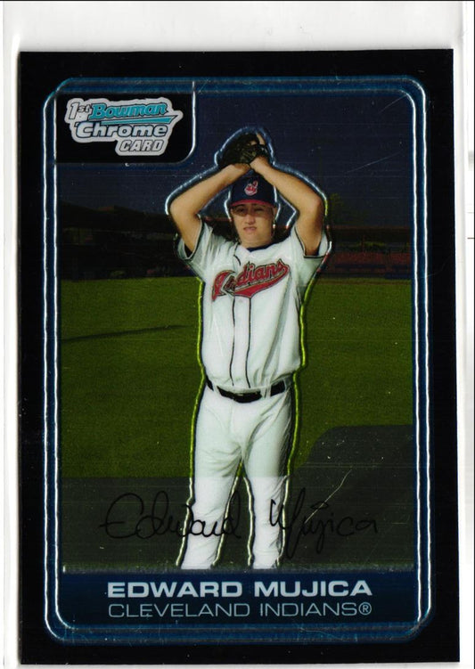 2006 Bowman Chrome Prospects Edward Mujica