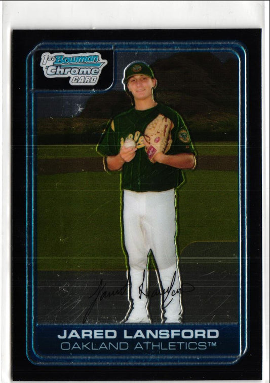 2006 Bowman Chrome Prospects Jared Lansford