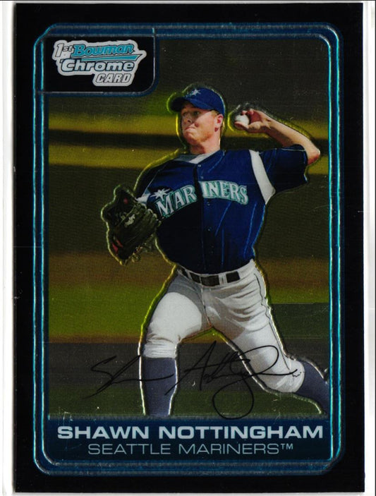 2006 Bowman Chrome Prospects Shawn Nottingham