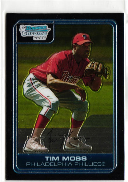 2006 Bowman Chrome Prospects Tim Moss