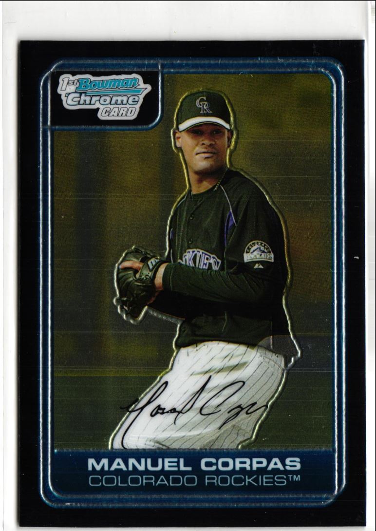 2006 Bowman Chrome Prospects Manuel Corpas