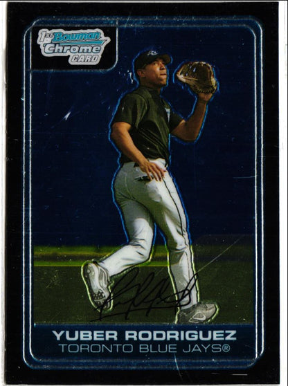 2006 Bowman Chrome Prospects Yuber Rodriguez