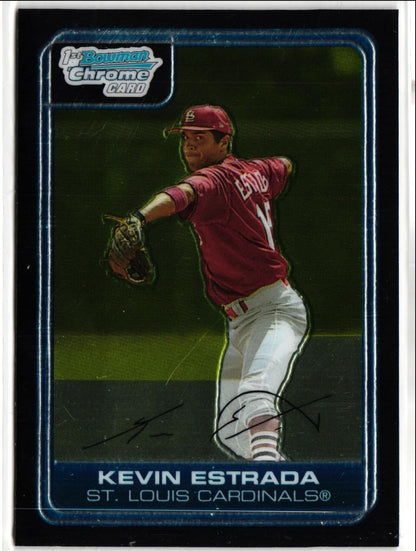 2006 Bowman Chrome Prospects Kevin Estrada