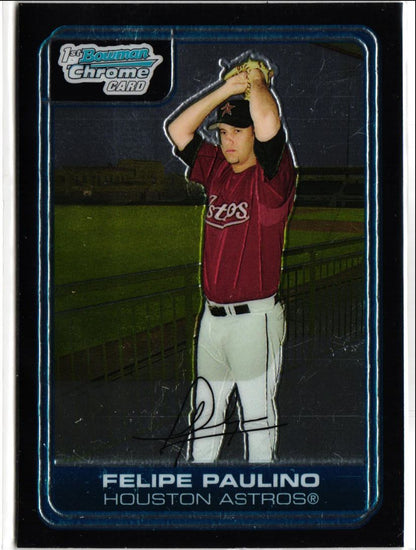 2006 Bowman Chrome Prospects Felipe Paulino