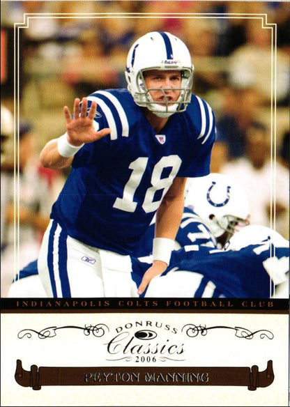 2006 Donruss Classics Peyton Manning