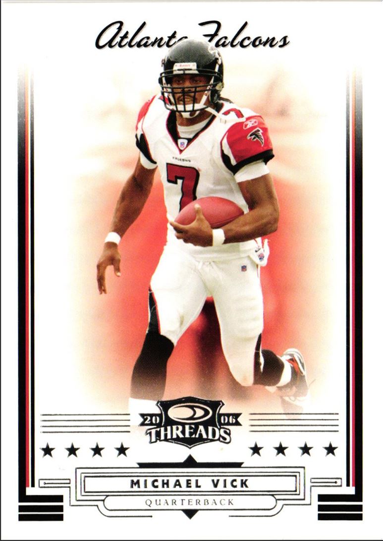 2006 Donruss Threads Michael Vick