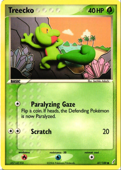 2006 EX - Crystal Guardians Treecko