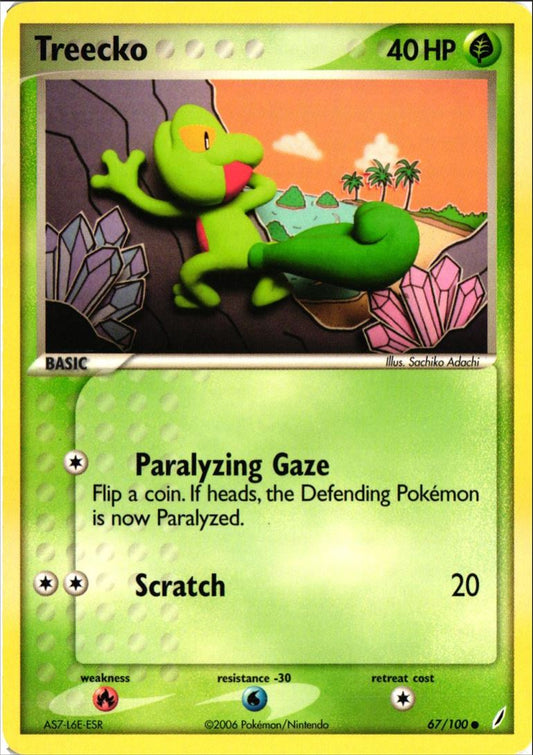 2006 EX - Crystal Guardians Treecko