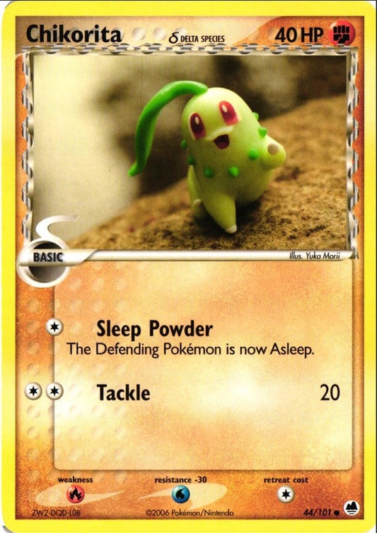 2006 EX - Dragon Frontiers Chikorita