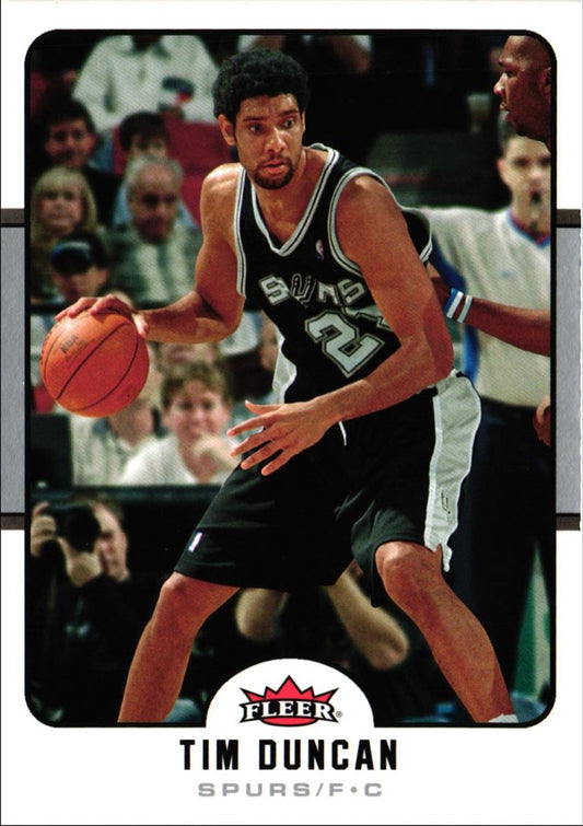 2006 Fleer Tim Duncan